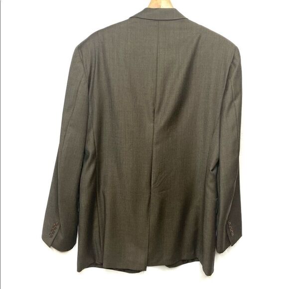 Brooks Brothers 346 brown wool 2 button sport coat size 42L - Picture 10 of 16